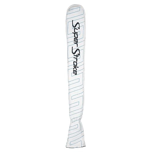 SuperStroke Golf Alignment Stick Headcover, Made of Water and Stain Resistant Synthetic Leather, 2-Panel Construction with Piping, Multi Color - Image 1