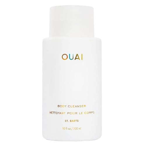 OUAI Body Cleanser, St. Barts - Foaming Body Wash with Jojoba Oil and Rosehip Oil to Hydrate, Nurture, Balance and Soften Skin - Paraben, Phthalate and Sulfate Free Skin Care Products (10 Fl Oz) - Image 1
