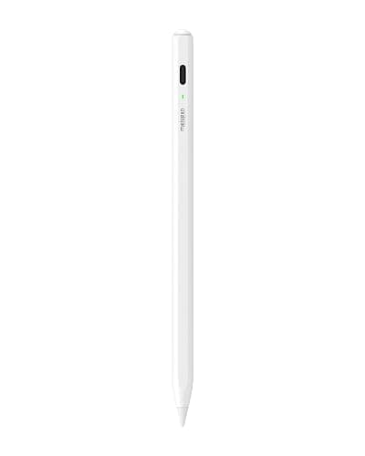 Metapen Air 8 Stylet pour iPad 2018-2026,Pencil iPad A16/11/10/9/8/7,Mini 5/6,Air 3/4/5/M2/M3/M4,Pro M5/M4/11/12.9/13",Stylet iPad avec Précision de Pixe,stylo à 2X Charge Rapide, Rejet de Palme - Image 1