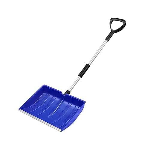 GardenPal Snow Shovel for Driveway Car Home Garage, PortableSnow Shovel with D-Grip Handle, Collapsible Snow Sand Mud Removal Tool, Large Capacity, Heavy Duty Metal Collapsible - Image 1
