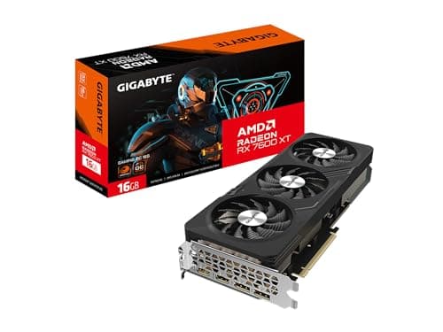 GIGABYTE Radeon RX 7600 XT Gaming OC 16G Graphics Card, 3X WINDFORCE Fans 16GB 128-bit GDDR6, GV-R76XTGAMING OC-16GD Video Card - Image 1