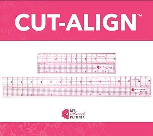 Cut-Align Precision Slotted Rulers (Set of 2 Rulers) for Card Making, Sewing and Other Crafting; from The Designer of The Misti and Creative Corners; Perfect Companion for Your Craft Knife - Image 1