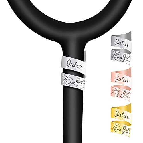 Personalized Stethoscope Name Tag Stethoscope Charms Stethoscope Accessories Stethoscope Tag Custom ID Gift for Nurse/Doctor/Student/Teacher/Assistant - Image 1