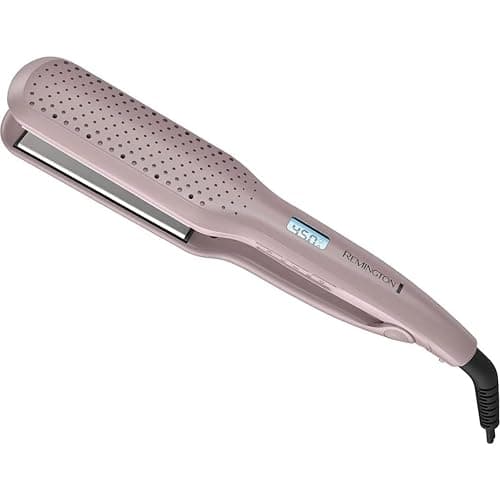 Remington Wet2Straight Hair Straightener / Flat Iron, 450°F Salon High Heat, 1 3/4" Inch plates, Mauve - Image 1