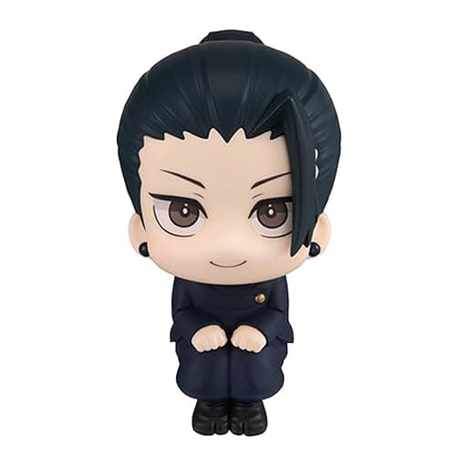 Puruuige Geto Suguru Figure Anime Suguru Figurine 3.93'' Look Up Pose Model Statue PVC Cute Cake Topper Decoration - Image 1