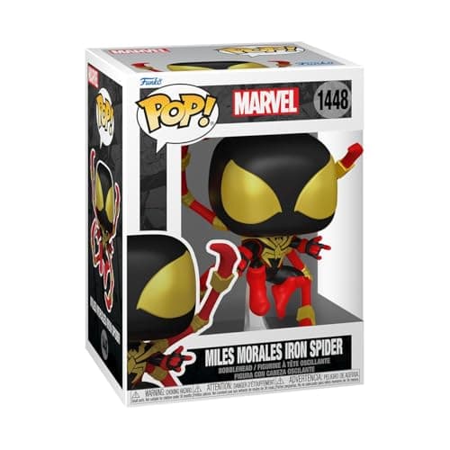 Funko POP Marvel: Spider-Man Comics - Miles Morales Iron Spider - 1/6 Odds for Rare Chase Variant - Marvel Comics - Collectable Vinyl Figure - Gift Idea - Official Merchandise - for Kids & Adults - Image 1