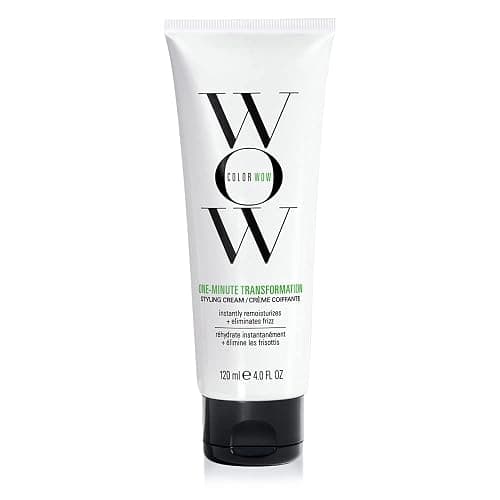 COLOR WOW One Minute Transformation – Instant frizz fix| Nourishing styling cream smooths, tames + defrizzes on the spot| Avocado oil + Omega 3’s hydrate, repair for silkier, smoother texture - Image 1