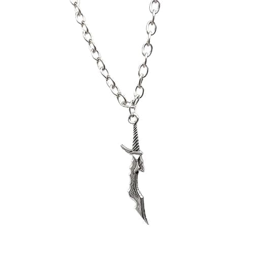 Shopular Anime Solo Level Up Necklace Cosplay Knife Pendant Choker Jewelry Accessories Gifts - Image 1