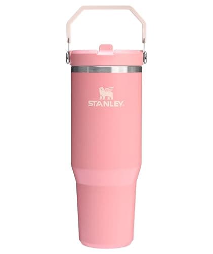 Stanley IceFlow Flip Straw Tumbler with Handle | Twist On Lid and Flip Up Straw | Leak Resistant Water Bottle | Insulated Stainless Steel | BPA-Free - Image 1