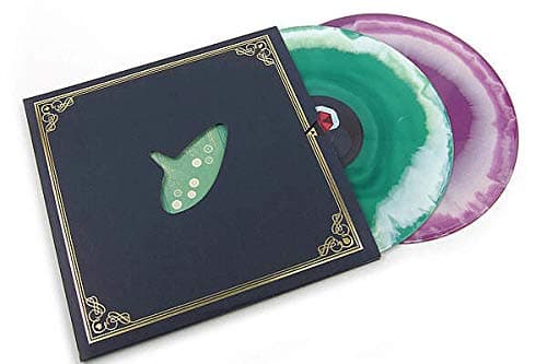 Hero of Time: The Music of Ocarina of Time - Exclusive Limited Edition Green Purple and White Merge Colored Vinyl LP x2 - Image 1