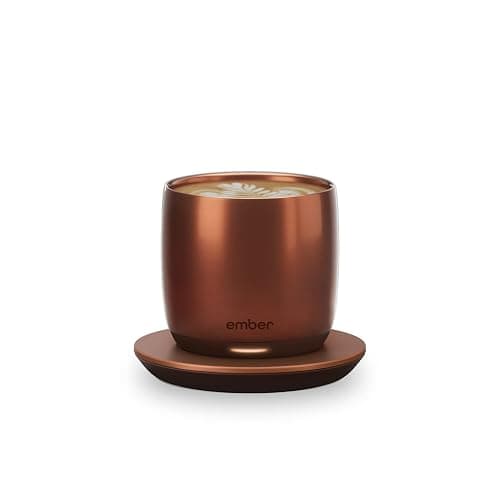 Ember Temperature Control Smart Cup, 6 oz, App-Controlled Heated Coffee Cup, Espresso Mug with 90 Min Battery Life, Copper - Image 1