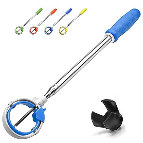 Golf Ball Retriever, Golf Ball Retriever Telescopic for Water with Spring Release-Ready Head, Ball Retriever Tool Golf with Locking Clip, Grabber Tool, Golf Accessories Golf Gift for Men - Image 1