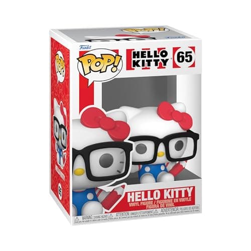 Funko POP! Sanrio: Hello Kitty - Hello Kitty Nerd - Collectable Vinyl Figure - Gift Idea - Official Merchandise - for Kids & Adults - Anime Fans - Model Figure for Collectors and Display - Image 1