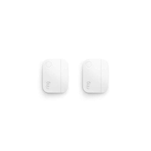 Ring Alarm Contact Sensor 2-Pack - 2nd Gen | Instant Window & Door Alerts | Approximately 3-Year Battery Life | Slim Design | Easy Installation | Base Station Required - Image 1