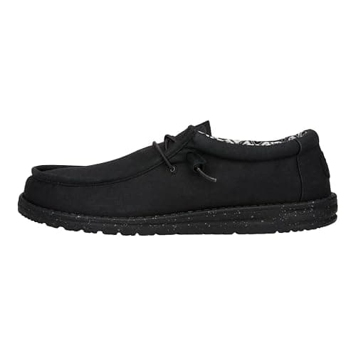 HEYDUDE Men’s Wally Stretch Canvas Loafers | Comfortable Lightweight Slip-On Shoes for Men | Casual Walking, Travel & Everyday Comfort - Image 1