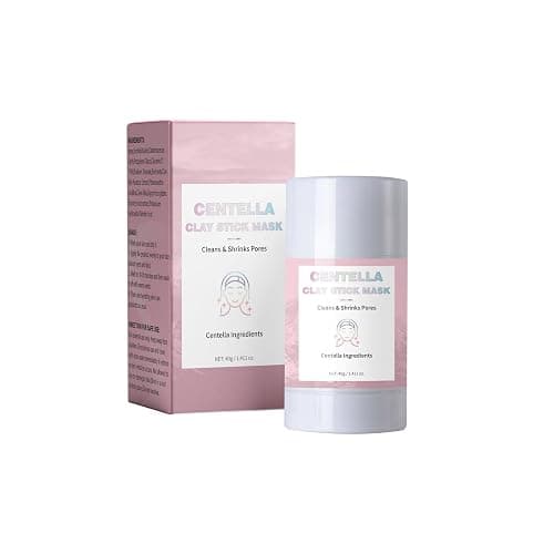 Centella Clay Stick Mask, Purifying Clay Face Mask for Blackhead Remover & Pore Cleanser, Oil Control Moisturizing & Soothing Cleansing Facial Mask Skin Care, For All Skin Types - Image 1
