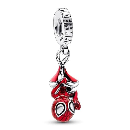 HuooNew 925 Sterling Silver, City Heroes Bead Pendant Charms Fit European Bracelets Necklaces Make DIY Jewellery Gifts for Ladies - Image 1