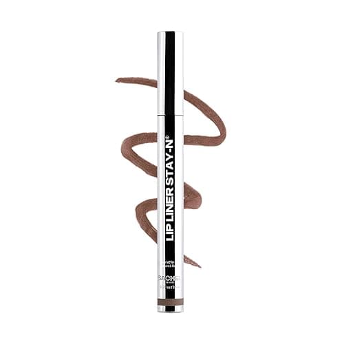 Sacheu Lip Liner STAY-N Peel Off Lip Stain — Long Lasting Waterproof Lip Tint with Hyaluronic Acid & Vitamin E — Transfer Proof Matte Finish, Vegan & Cruelty-Free (HEY-zel) - Image 1