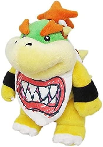 Little Buddy Super Mario All Star Collection 1424 Bowser Jr. Stuffed Plush, 8", 156 months to 180 months - Image 1