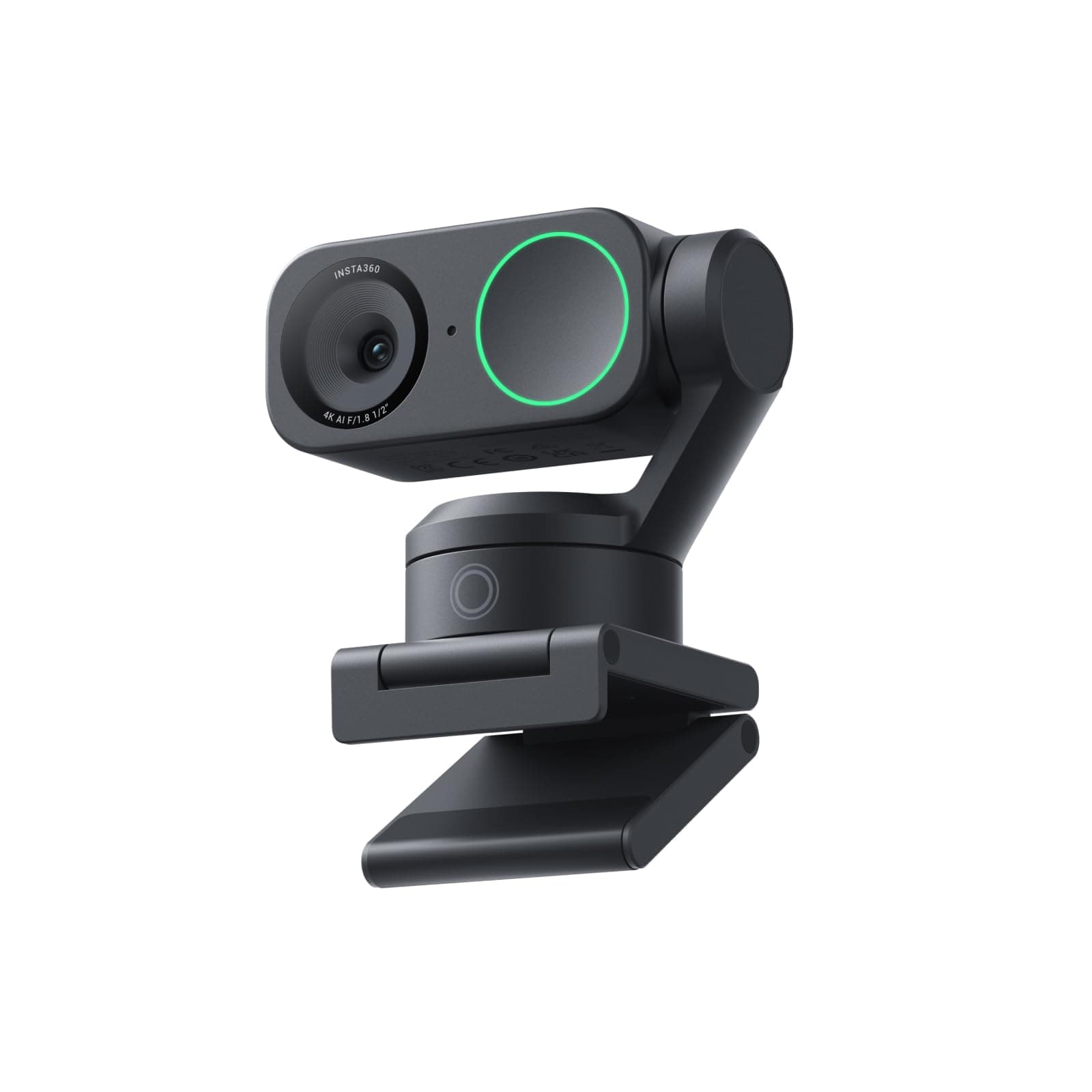 Insta360 Link 2 - Cámara Web PTZ 4K para PC/Mac, Sensor de 1/2 Pulgadas, Seguimiento de AI, HDR, micrófono con cancelación de Ruido de AI, Control de Gestos para transmisión, videollamadas, Juegos, - Image 1