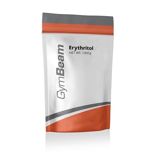 GymBeam Eritritolo 1 kg : Sostituto Sano dello Zucchero, 0 Kcal, Senza Additivi, Indice Glicemico 0, Senza Glutine e Lattosio, Benefico per i Denti, Perfetto per Dessert, 100% Vegano - Image 1