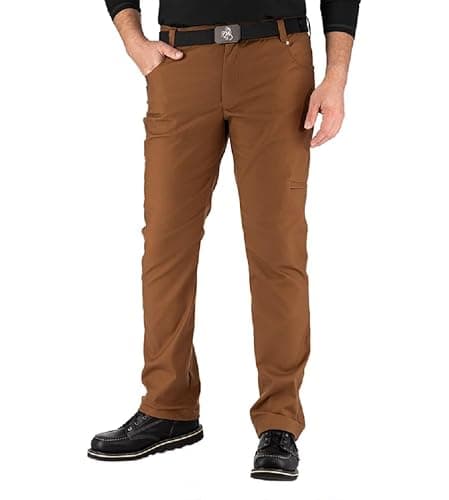 Legendary Whitetails Mens Stretch Woven Canvas Straight Leg Pant - Image 1