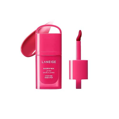 LANEIGE JuicePop Box Lip Tint | Long-Lasting Hydrating Lightweight Tint | Buildable Juicy Color & Nourishing Shine | K-Beauty Lip Essential for Long-Lasting Comfort - Image 1