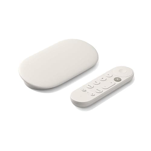 Google TV Streamer 4K - Fast Streaming Entertainment on Your TV with Voice Search Remote - Watch Movies, Shows, Live TV, and Netflix in 4K HDR - Smart Home Control - 32 GB of Storage - Porcelain - Image 1