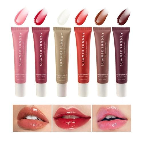 6 Pcs Butter Lipstick Liquid Lip Enriching and Moisturizing Lipstick Is Suitable for Lip Care In Summer and Winter - Image 1