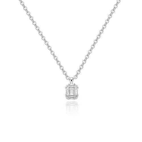 Tewiky Pendant Necklace for Women, Dainty 14k Gold Plated Chain Choker Necklaces Aesthetic Simple Necklace Jewelry Gifts for Women - Image 1