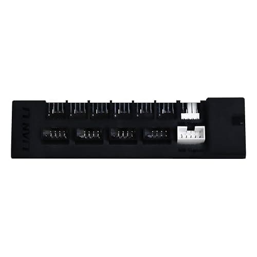 LIANLI LL-Edge HUB BK Detachable USB Hub, 4 x USB 2.0 Headers / 6 PWM Headers, LL-Edge HUB BK (Japanese Authorized Dealer) - Image 1