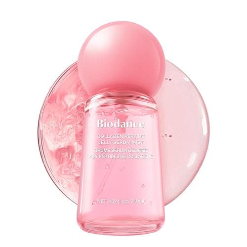 BIODANCE Collagen Peptides Jelly Serum Mist, Hydrating Face Mist, Firming, Plumping, Anti-Aging Face Spray with Collagen, Sprayable Hydrogel, Travel Essentials for Women, Korean Skin Care | 1.69 fl.oz - Image 1
