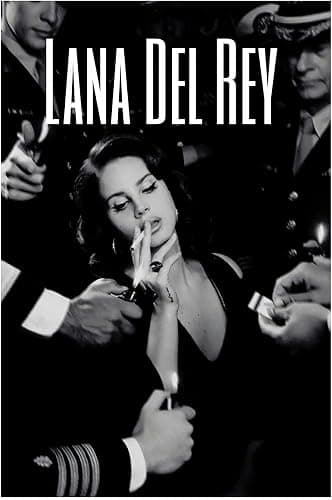 HOLYDAY Lana Del Rey Musician Singer 12x18 inch Poster Rolled Poster - Image 1