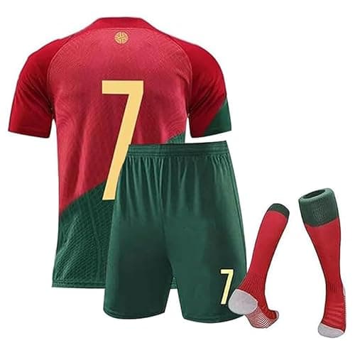 HOMPAY Football Jersey, jersey 2022 Soccer Jersey, T-Shirt Boys Kids Youth Jersey Socks Soccer Shirt Kit Set - Image 1