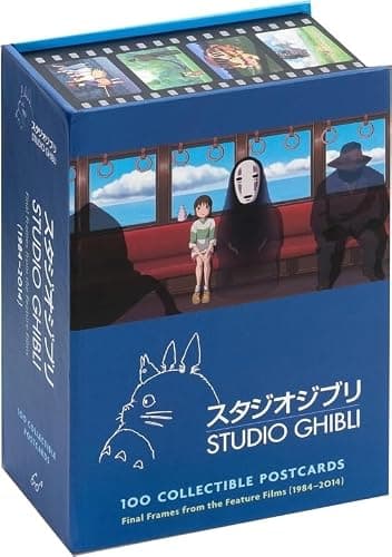 Studio Ghibli, les chefs-d'oeuvre de 1984 à 2014 : coffret de 100 cartes postales: 100 cartes postales collector (papeterie Ghibli) - Image 1