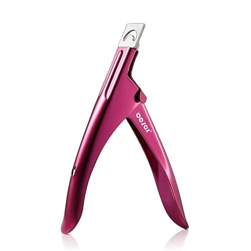 BEZOX Sharp Blade Acrylic Nail Clipper, Professional and High Precision Nail Tip Cutters, False Nail Cutter for Nail Tips - Image 1