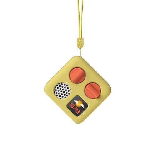 Yoto Mini Adventure Jacket in Sweet Corn (Yellow) with Matching Wrist Lanyard – Accessory for Kids Mini Audio Device, Anti-Slip Silicone Skin Cover, Fitted Protective Sleeve Case - Image 1