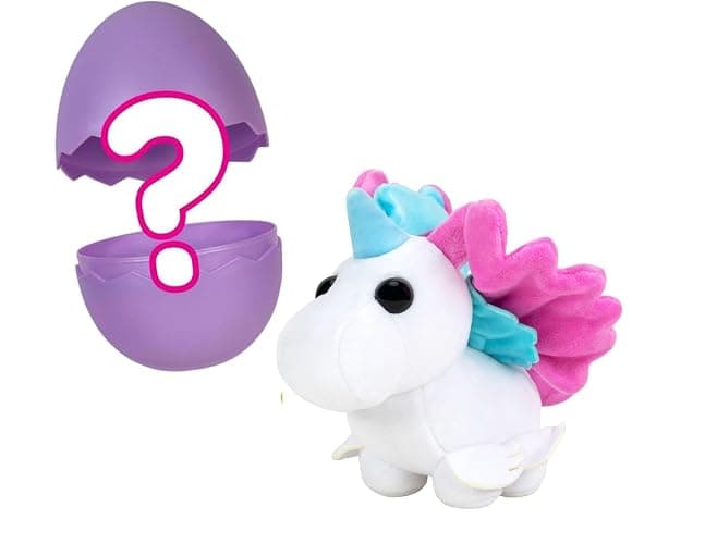 Adopt Me! 5” Surprise Plush - 12 Styles - Series 4 - Exclusive Virtual Item Code Included - Fun Collectible Toys for Kids Featuring Your Favorite Pets, Ages 6+ - Image 1