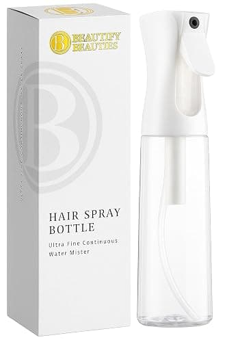 BeautifyBeauties Spray Bottle For Hair – Continuous Mister Spray Bottle for Hairstyling, Cleaning, Plants, Pets, Barbers, Salons, Essential Oil Scents (10.1 Ounce) - Image 1