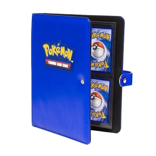 Ultra Pro - Premium Pokémon 4-Pocket Snap Binder, Sleek Premium Secure Protective Card Holder Display Binder for Pokémon Collectors Stylish Storage Solution - Image 1