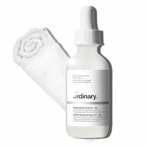 Bundled Ordinary Hyaluronic Acid 2% + B5 Hydration 30ml Support Formula Bundle Essential Pack Free Towel - Image 1