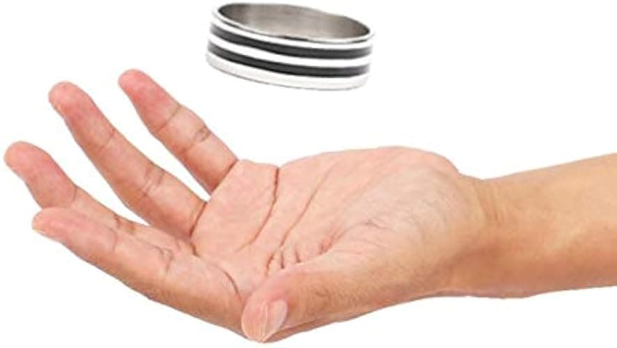 blue-ther Magic Floating Ring Magic Tricks Invisible Floating Effect Magic Magician Close Up Street Illusions Gimmick Prop Mentalism Funny - Image 1