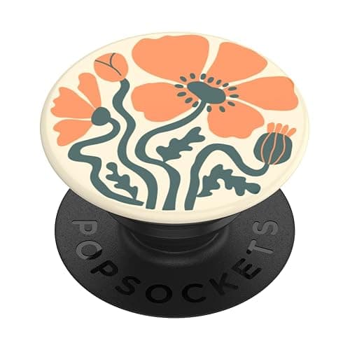 PopSockets Phone Grip with Expanding Kickstand, Adhesive Grip, Cute PopSockets, Fall PopSocket - Fall Fleur - Image 1