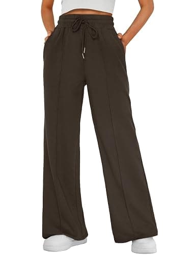 AUTOMET Womens Wide Leg Sweatpants Baggy Lounge Travel Pants Fall Fashion Outfits 2025 Winter Clothes Joggers - Image 1