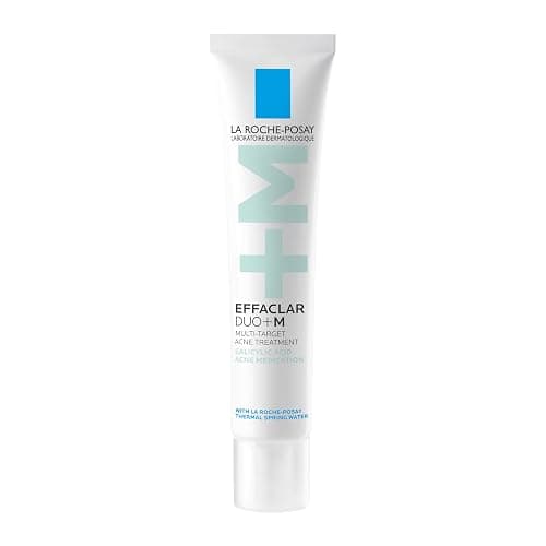 La Roche-Posay Effaclar Salicylic Acid Acne Treatment For Face, Mattifying Acne Gel Cream Spot Treatment for Blackheads, Whiteheads & Pores, Prevents New Pimples, Non-Greasy, Sensitive Skin Safe - Image 1