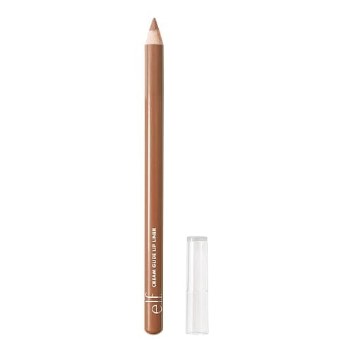 e.l.f. Cream Glide Lip Liner, Highly-Pigmented Pencil For Shaping & Sculpting Lips, Semi-Matte Finish, Vegan & Cruelty-Free, Baddest Beige - Image 1