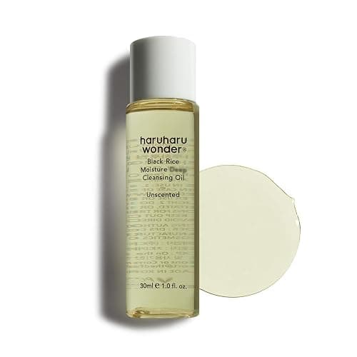 HARUHARU wonder Black Rice Moisture Cleansing Oil, Travel Size, Double Cleansing, Daily Makeup remover, Pore Oil Cleanser, Korean Skincare for sensitive, normal and Oily Skin, 1.0 fl oz - Image 1