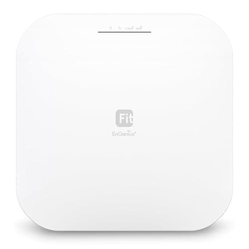 EnGenius Wireless AP (EWS276-FIT) | True 4X4 Wi-Fi 6 Dual Band AX3600 | 2.5Gbe PoE+ | Cloud & App & OnPrem Control Options | WPA3, MU-MIMO, Mesh & Seamless Roaming | Power Adapter Not Included - Wi-Fi 6, 4X4, AX3600 - Image 1