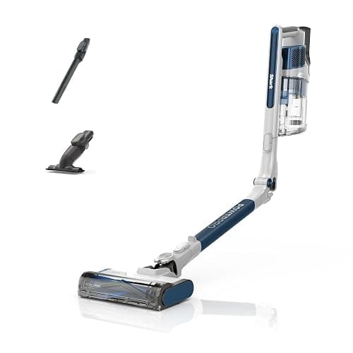 Shark PowerPro Cordless Stick Vacuum Cleaner, Lightweight, Floor Detect Technology, Anti-Hair Wrap Technology, Anti-Allergen Complete Seal, Flexible, Handheld mode, Navy Metallic, IZ380UK - Image 1