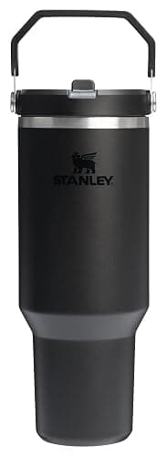 Stanley IceFlow Flip Straw Tumbler with Handle | Twist On Lid and Flip Up Straw | Leak Resistant Water Bottle | Insulated Stainless Steel | BPA-Free - Image 1